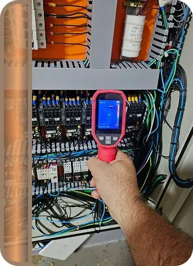 Serviço de termografia